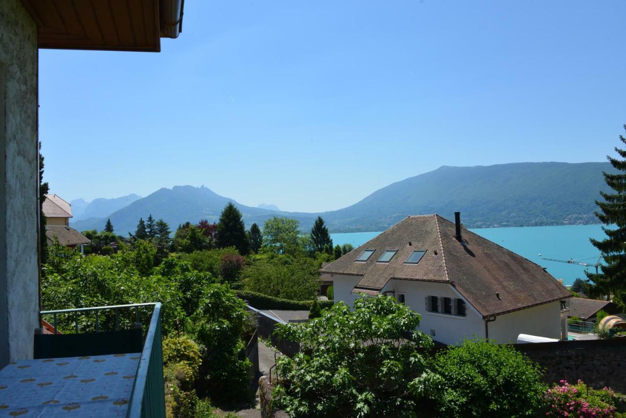 La Villanelle - Magnifique vue sur le lac, 5 minutes à pied de la plage Veyrier-du-Lac Exterior foto